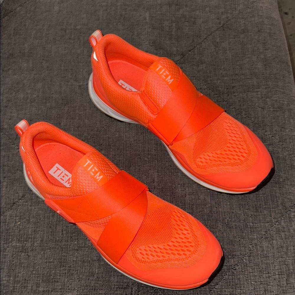 TIEM Orange Athletic Shoes